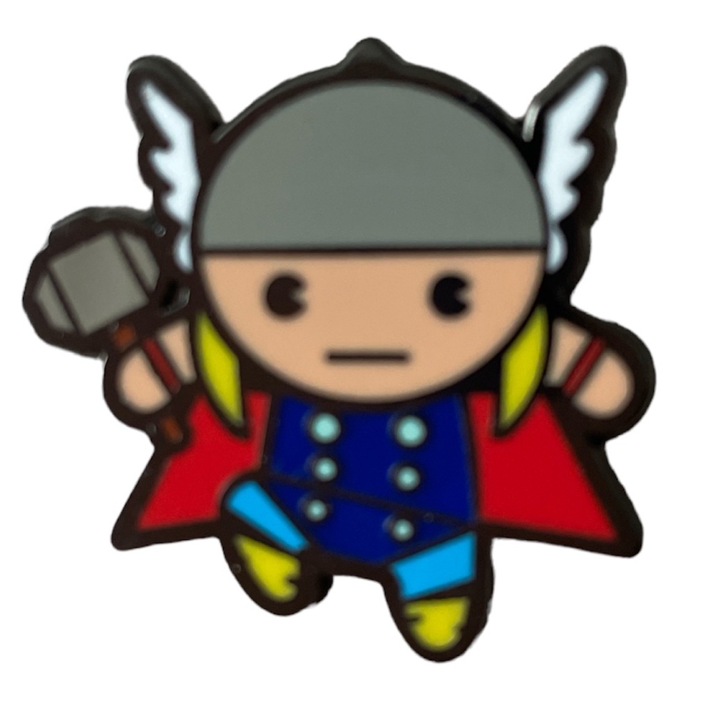 Disney Trading Pins Marvel Kawaii Art Collection Collectible Pin Pack - Thor